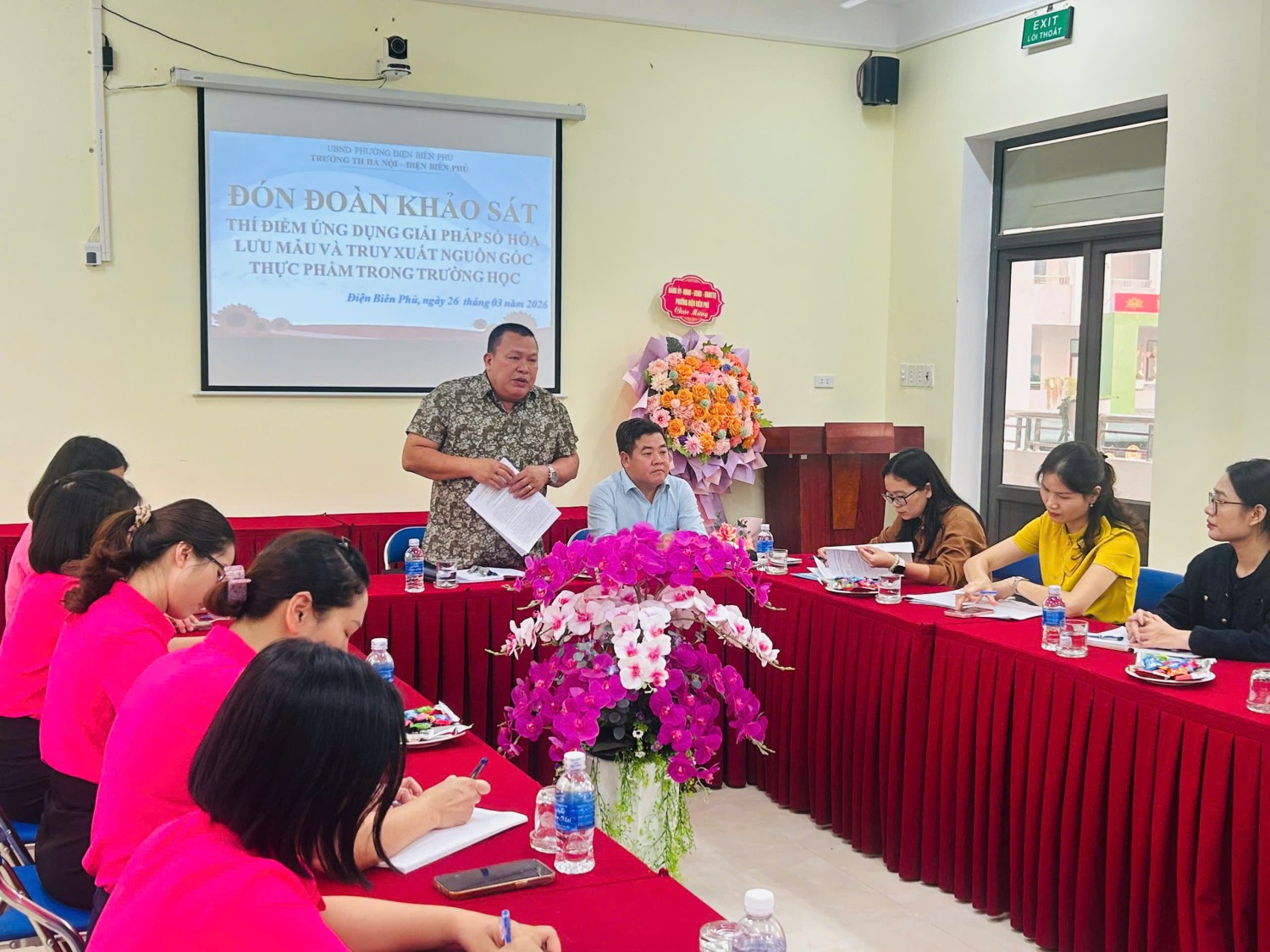 Thí điểm số hoá lưu mẫu và truy xuất nguồn gốc thực phẩm tại trường Tiểu học Hà Nội - Điện Biên Phủ