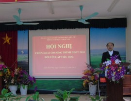 Hội nghị Chương trình GDPT năm 2018